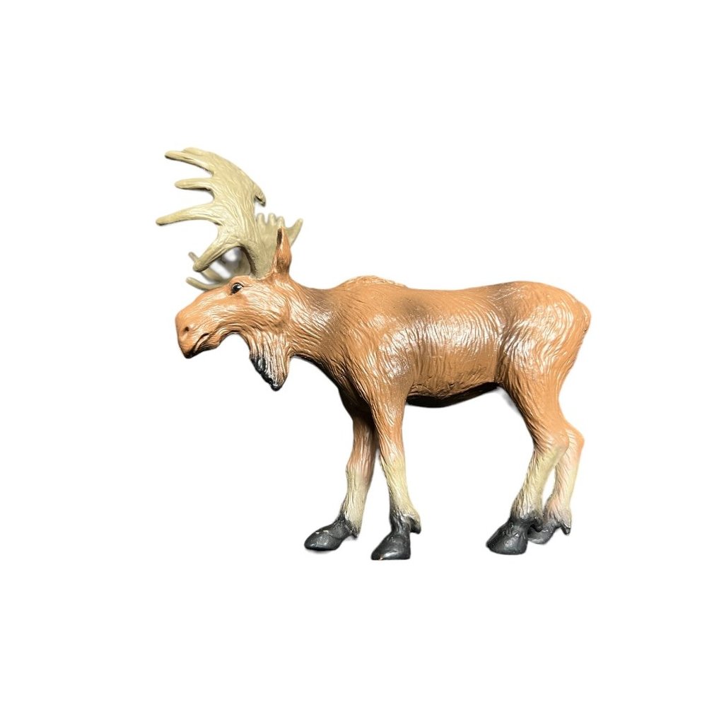 Tree House Kids Moose Elk figure 4.5" wide 4.5" tall antlers